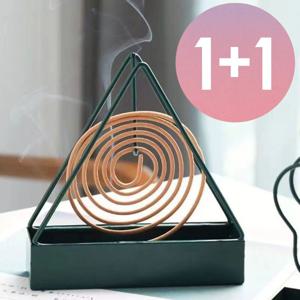 1+1 캠핑감성 트라이앵글 모기향 거치대