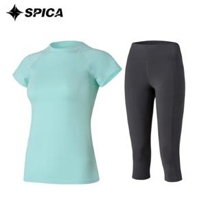 요가복세트 티셔츠 칠부레깅스 SPA523709