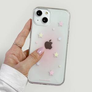 별 Y2K 젤하드 폰케이스 아이폰 15 14 갤럭시 S24 S23 노트 핸드폰 케이스