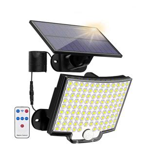 패널분리형 점보106구 LED태양광 센서등 태양열 정원등 가로등 외부벽등