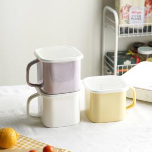 IH법랑 밀폐용기 캐니스터 라면냄비 1.45L