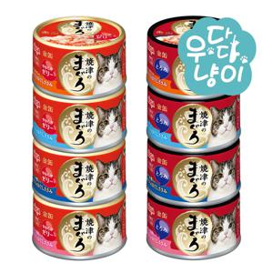 금관 야이즈 참치와 닭가슴살+게맛살 70g 고양이캔