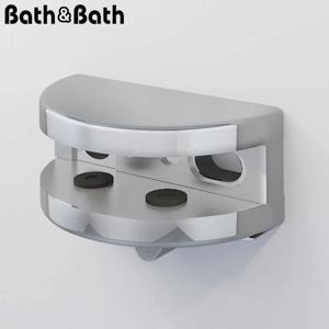 BB-419 유리선반 브래킷_브라켓 홀더 다보 투명 고정 지지 거치 코너 일자 크롬 욕실