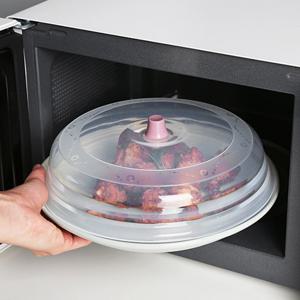 실리콘 전자레인지 용기 접이식덮개 25cm