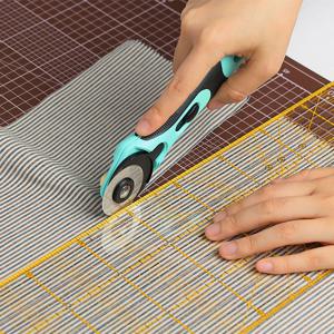 논슬립 컬러 컷팅자 15x60cm 센치 각도