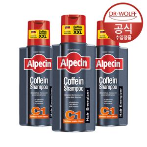 카페인 샴푸 c1 375ml 3개