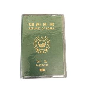 여권 케이스 투명 PVC 파우치 지갑 커버 패스포트