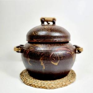 수제작은항아리 인테리어 답례품 소금단지 쌀독 잡곡항아리 끈옹기