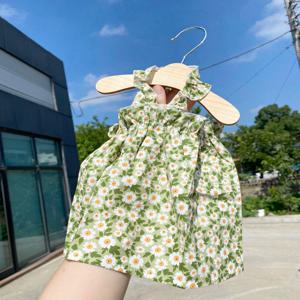 시원한 강아지옷 꽃무늬 나시 봄 여름옷 티셔츠 애견의류