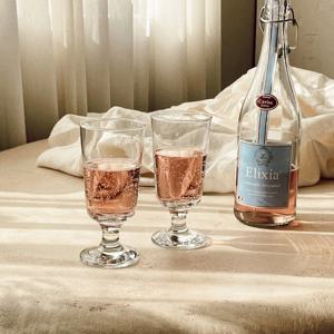 1+1 모던 고블렛 와인잔 맥주 글라스 샴페인 신혼집 홈카페 잔 280ml