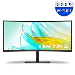 삼성 86.4cm 뷰피니티 S6 S34C650U 고해상도 커브드 WQHD USB-C