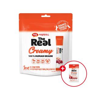 더리얼 크리미 Cat 가다랑어&닭가슴살 250g (10g*25ea)+5개입 추가 구성