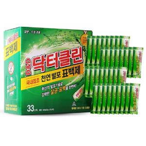 닥터클린 천연발포 표백제 스틱 33개입 660g