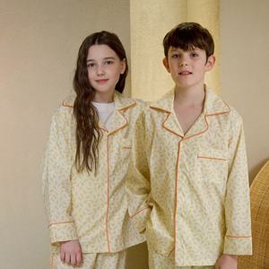 면모달 아동 주니어 잠옷 파자마 셋업 여아 남아 WV블라썸옐로우