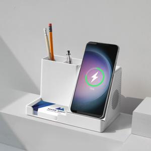 ALIO 고속거치무선 충전 펜꽂이 바운스 멀티Qi 블루투스 스피커