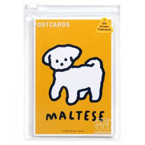 실크스크린 엽서세트 도그2