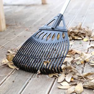 낙엽 갈쿠리(22날) 접이식핸들 갈퀴 낙엽청소