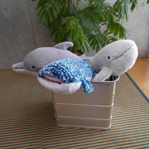 무릎인형-해양동물M(고래/돌고래)