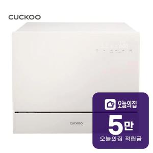 [렌탈] 인테리어 인앤아웃 식기세척기 6인용 그레이스 화이트 CDW-CS0610TGW