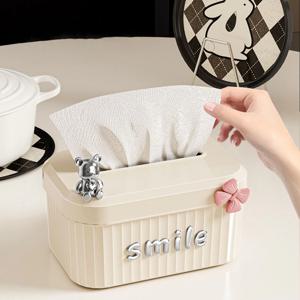 [해외] 귀여운 곰돌이 갑티슈케이스 인테리어 티슈커버