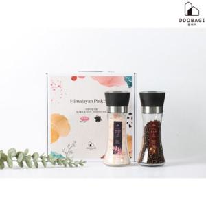 히말라야 핑크솔트 선물세트 2종 그라인더