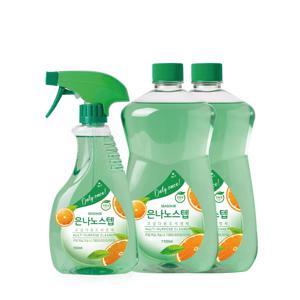시즌3 다용도 세정제 550ml 1개 + 1100ml 리필 2개
