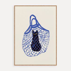 더포스터클럽 The Cat's in the Bag 클로이 퍼페로 존슨 아트 프린트