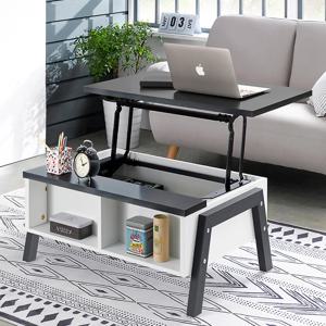 로카 거실 쇼파 탁자 수납 테이블 높이조절 식탁 리프트업 800 (5colors)