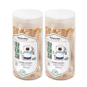 뽀로로펫 황태채 35g 2개 간보호와 해독 동결건조간식