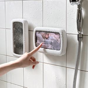 스핀 세이프티 욕실 방수 핸드폰 거치대 주방 화장실 샤워 스마트폰거치대