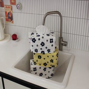 스프링 각 티슈케이스, 휴지케이스 (2color)