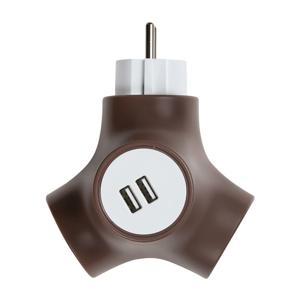 유커먼 02SU2-BR 테트라포드 오리지널 (2구 USB)