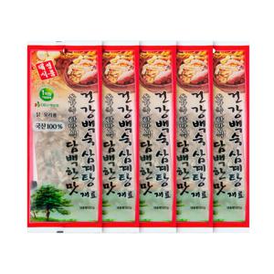건강백숙 삼계탕재료 담백한맛 100g*5개