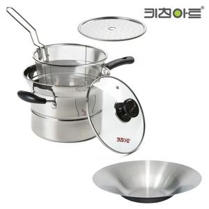 스텐 국수냄비 18cm+파스타볼 면삶는냄비