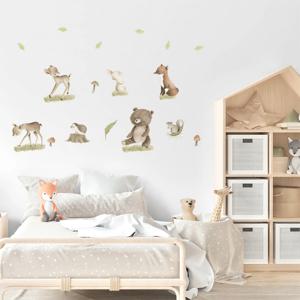 모닝 포레스트 아이방 인테리어 스티커