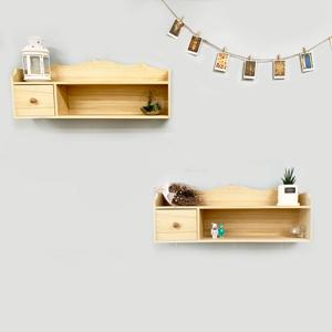 다용도 셀프 인테리어 원목 수납 선반 (오동나무 100%,서랍 완제품)