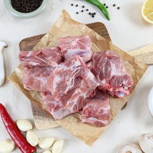 맛좋은한돈 국내산 1등급 돼지등뼈 1kg