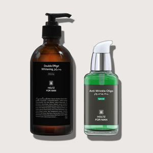 남성 남자 미백 스킨 토너 300ml 피토 올리고 세럼 에센스 60ml 2종 세트