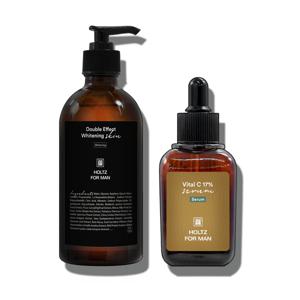 남성 남자 미백 스킨 토너 300ml 비타민C 세럼 에센스 60ml 2종 세트 면도 토너