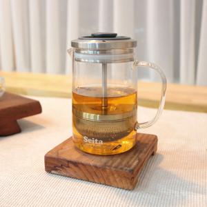 세이타 티메이커 380ml 유리티포트 차주전자 티팟