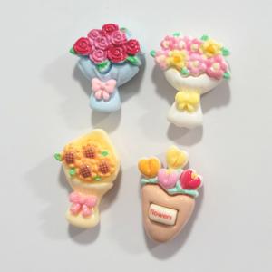 작은 꽃다발 자석 귀여운 이쁜 마그넷