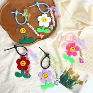 데이지 꽃송이 아크릴 키링 (5color)
