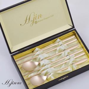 현진 전통 궁중 유기수저세트