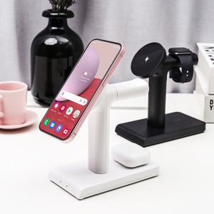 아이폰 무선충전기 맥세이프 3in1 애플워치 갤럭시워치 에어팟 거치대