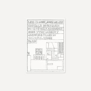나탈리 뒤 파스키에 / LESS IS MORE, MORE OR LESS (액자 포함)