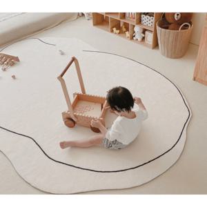 거실 러그 매트 메트 인테리어 아기 원형 카펫트 대형 아이방