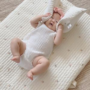 어린이집 낮잠이불 100수 양면 패드 유아 아기 자수 낮잠 패드
