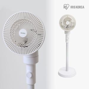아이리스 스탠드형 선풍기 슬림 헤드 저소음 파워 에어 써큘레이터 선풍기 2col