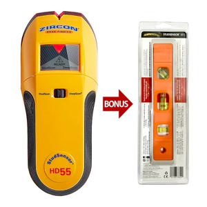 지르콘 금속 목재 멀티 탐지기 수평기+세트 HD55 SET