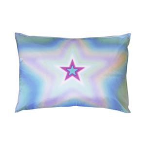 HOSI pillowcase (blue) 별 새틴 베개커버